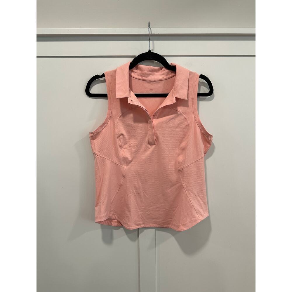 lululemon athletica Sleeveless Polo Tank Top - Light Pink